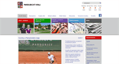 Desktop Screenshot of pardubickykraj.cz